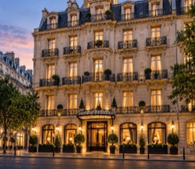 Le Meurice hotel facade